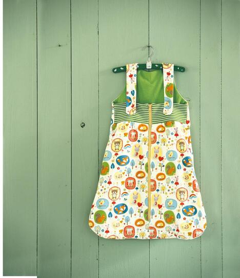 Bequemen Schlafsack für Babys nähen