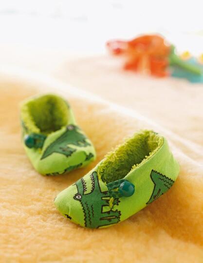 Bequeme Baby Schühchen nähen