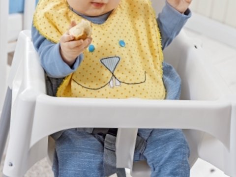 Lätzchen mit Häschenmotiv nähen