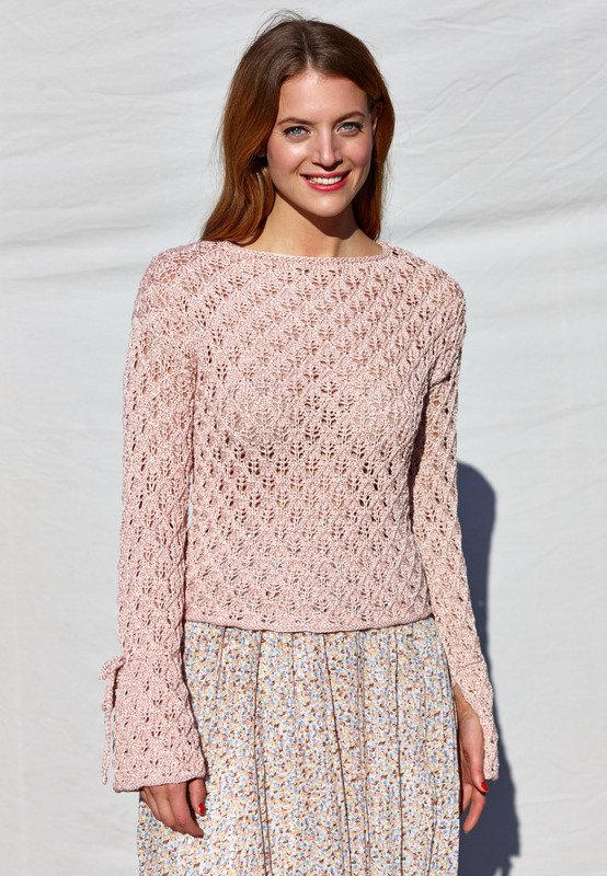 Ajourmusterpullover "Lya" - Bild 2