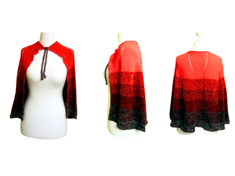 DIY Women's Knitted Cape - Fashionable & Creative