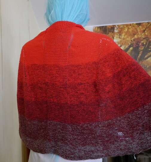 Strickmuster für den stylischen Umhang