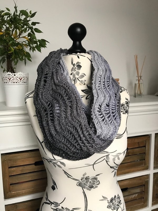 Häkelanleitung Loop "Wolkenbruch" - Bild 5