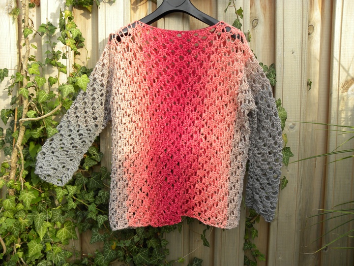 Oversize-Pulli RELAX mit 3 BOBBEL-MERINO in Größe 48-58 von Woolly Hugs häkeln