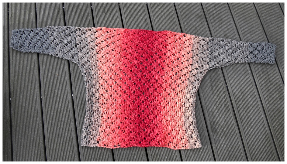 Oversize-Pulli RELAX mit 3 BOBBEL-MERINO in Größe 48-58 von Woolly Hugs häkeln