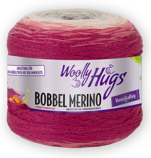 Oversize-Pulli RELAX mit 3 BOBBEL-MERINO in Größe 48-58 von Woolly Hugs häkeln