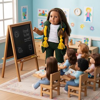 American Girl Doll Clothes, Crochet pattern