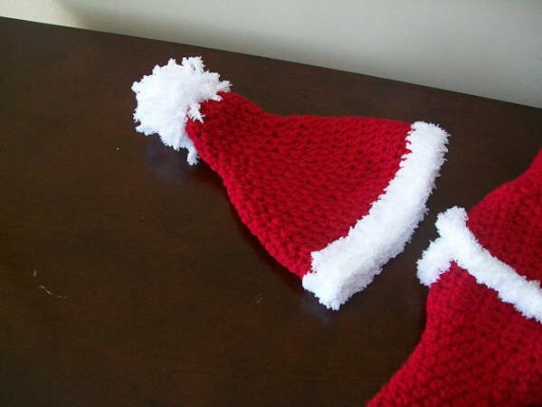 Crochet pattern - Santa Suit for 18" doll