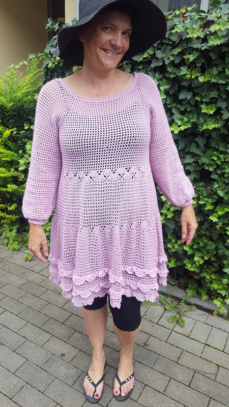 Häkelanleitung Tunika Rosanna * passend für alle Größen* - Bild 2