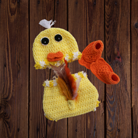 Duck Set - Patterns - Crochet - Size 0-3 Months