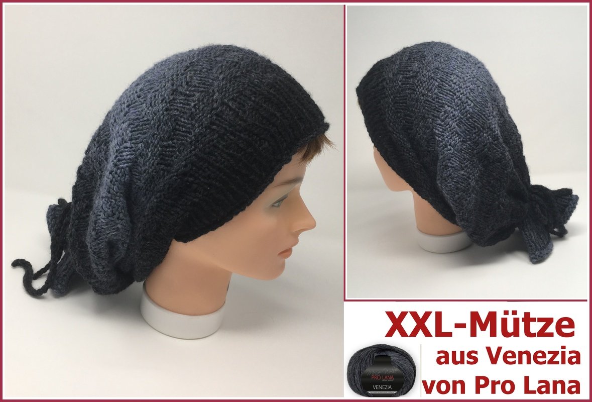 XXL-Mütze aus Venezia von Pro Lana stricken