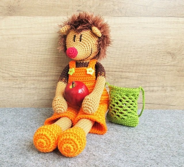 Häkelanleitung Hank, der Igel - Bild 2