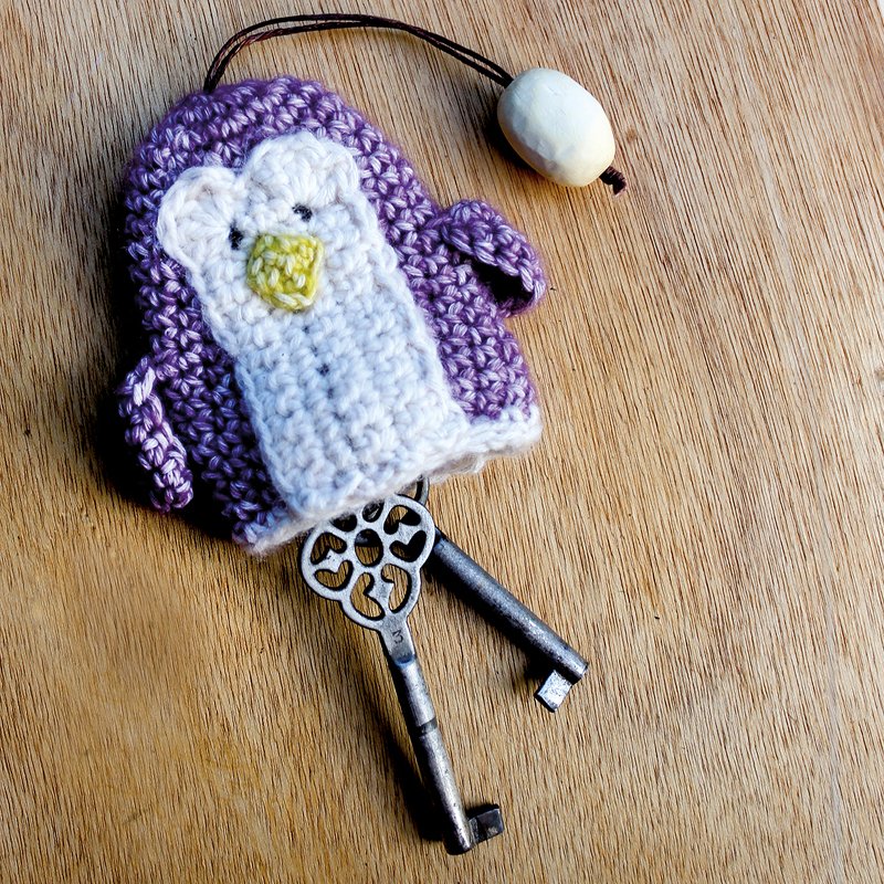 Schlüsselanhänger/Etui Pinguin - Häkelanleitung für Anfänger - Bild 3
