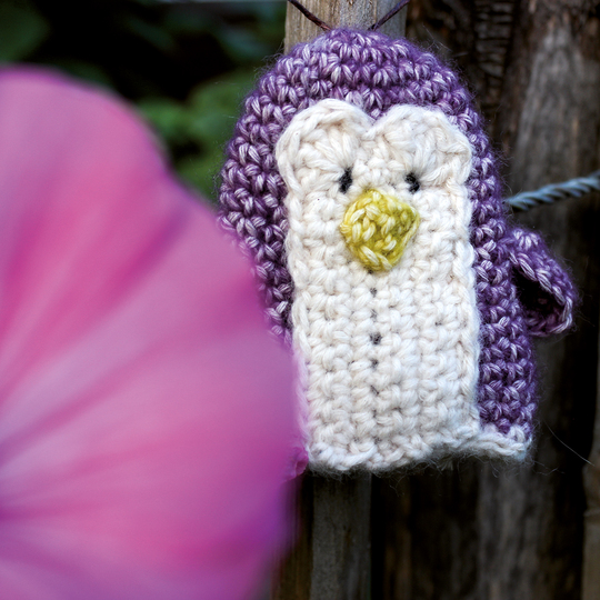Schlüsselanhänger/Etui Pinguin - Häkelanleitung für Anfänger