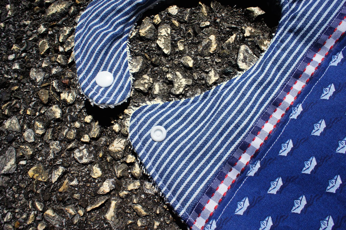 Lätzchen "Ida" Schnittmuster und Nähanleitung - Bild 4