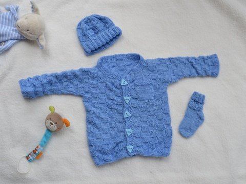 Jäckchen für BABY im Karomuster