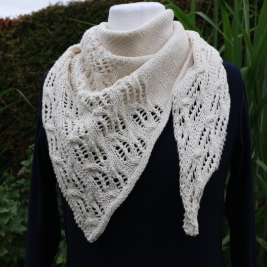 Strickanleitung einfach Tuch "Yolanda"