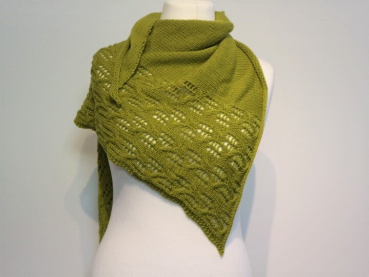 Strickanleitung einfach Tuch "Yolanda"