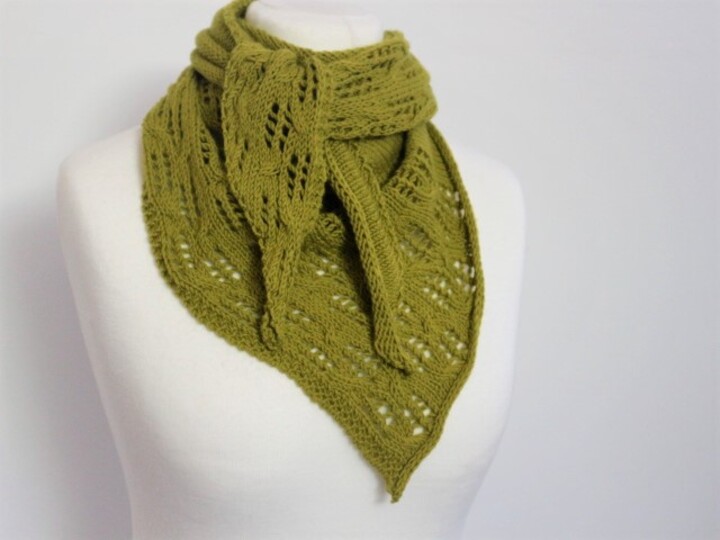 Strickanleitung einfach Tuch "Yolanda"