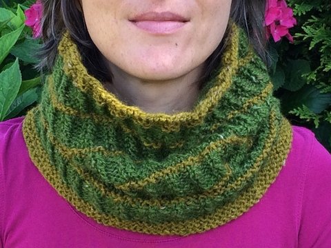 Strickanleitung Loop im Mustermix