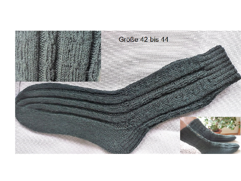 Strickanleitung Herrensocken-Alfred