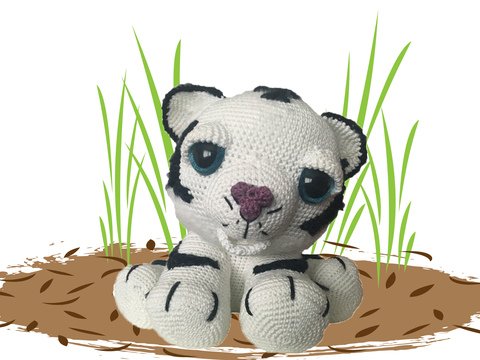 Tiger Timoteo Häkelanleitung Amigurumi