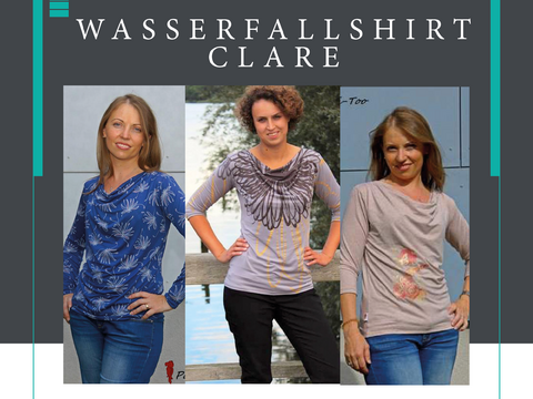 E-Book Wasserfallshirt Clare XS-XXXL