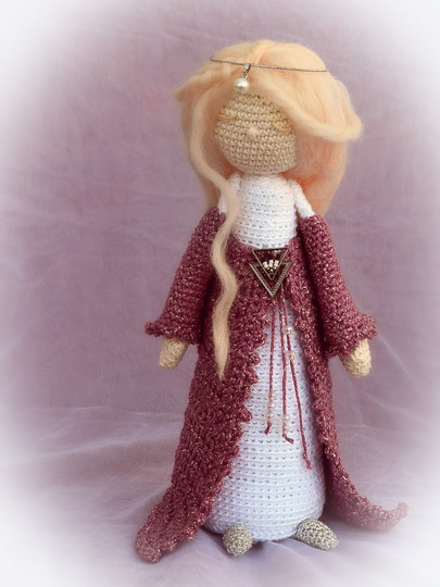 Fee Puppe Engel Elbin Häkelanleitung Weihnachtsdeko