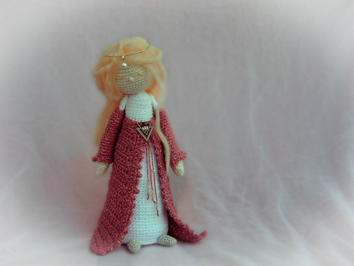 Fee Puppe Engel Elbin Häkelanleitung Weihnachtsdeko