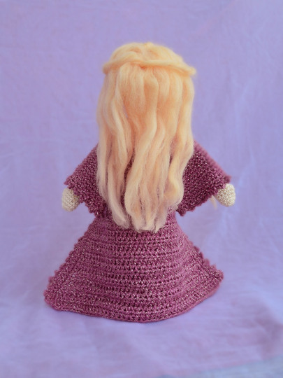 Fee Puppe Engel Elbin Häkelanleitung Weihnachtsdeko