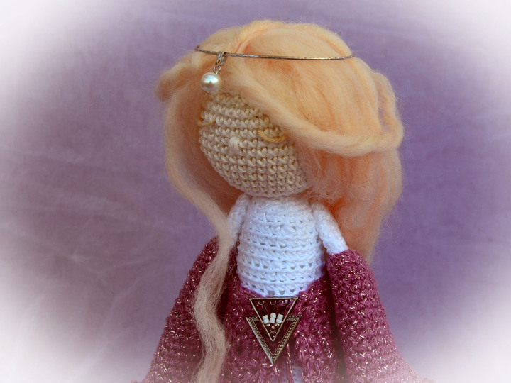 Fee Puppe Engel Elbin Häkelanleitung Weihnachtsdeko