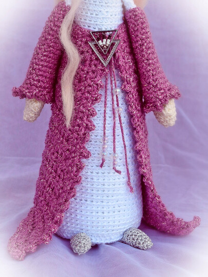 Fee Puppe Engel Elbin Häkelanleitung Weihnachtsdeko