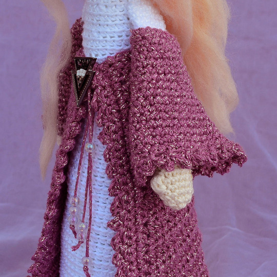 Fee Puppe Engel Elbin Häkelanleitung Weihnachtsdeko