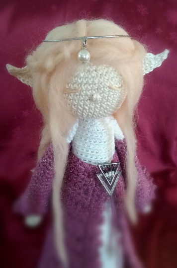 Fee Puppe Engel Elbin Häkelanleitung Weihnachtsdeko
