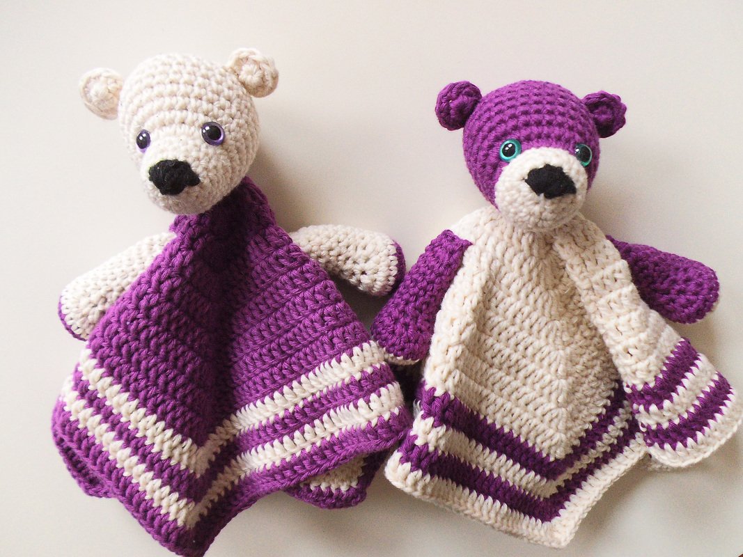 Teddy Schnuffeltuch Häkelanleitung - Bild 3