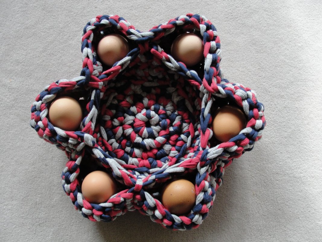 Eiernester / Eierkörbe häkeln - Bild 2
