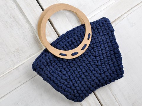 Kleine Tasche häkeln