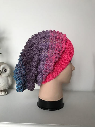 Häkelanleitung Beanie "Pretty in Pink"