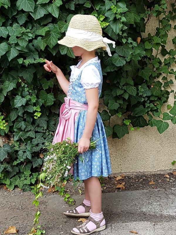 Schnittmuster/Nähanleitung  Mädchen-Dirndl für die Wies’n   Gr. 92-146 - Bild 2