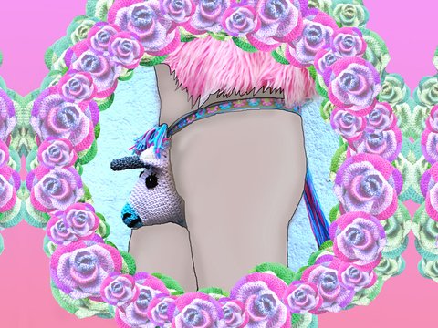 flotter Einhorn-Slip   / Perky Unicorn-Slip