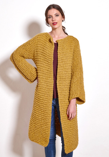 Gestrickter Mantel Kelly