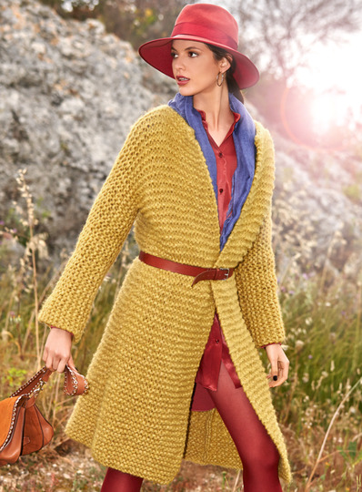 Gestrickter Mantel Kelly