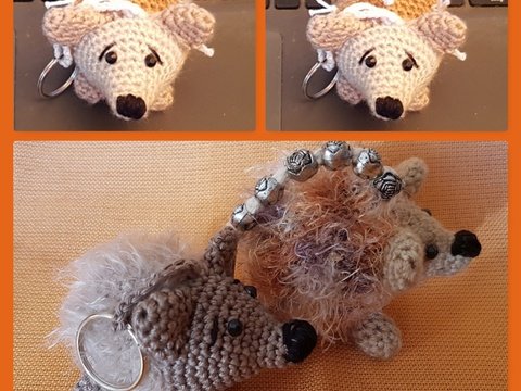 Igel Taschenbaumler/Schlüsselanhänger