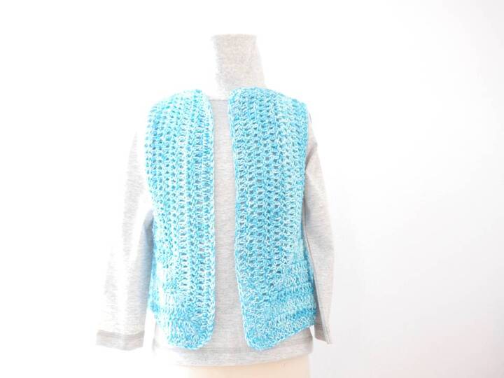 Häkelweste Eiskönigin für Anfänger