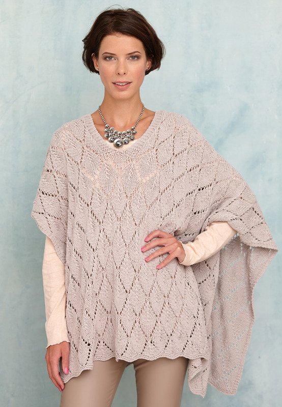 Strickanleitung Poncho Beatrice - Bild 3