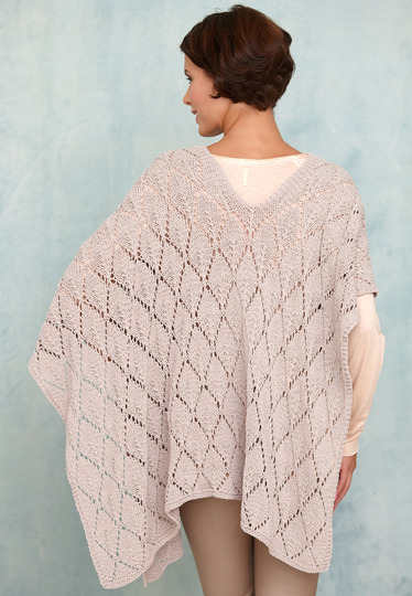Strickanleitung Poncho Beatrice