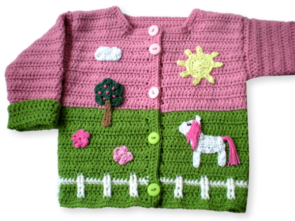 Crochet Tutorial Baby Jacket