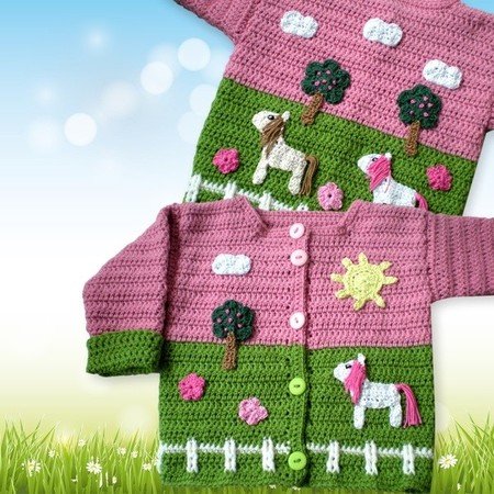 Crochet Tutorial Baby Jacket