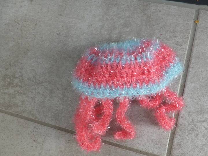 Peeling-Badeschwamm Qualle