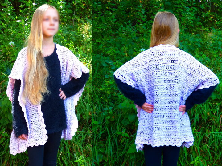 Häkelanleitung Sternenwoncho - alle Größen - einfach - jedes Garn